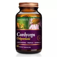 Doctor Life - Cordyceps, wsparcie odporności, 60 kapsułek