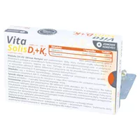 Zdrowe Korzyści VitaSolis D3 + K2, 30 kapsułek