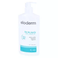 ELODERM - żel do mycia ciała i włosów, skóra sucha, atopowa, egzema, 400ml