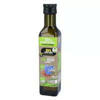 Big Nature - BIO olej lniany, tłoczony na zimno, 250 ml