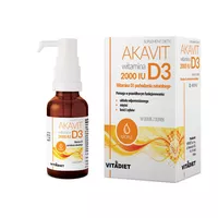 Akavit witamina D3 2000 IU, krople, 29,4 ml