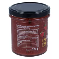 Pszczelarz Kozacki - miód Na Dobry Dzień, miód z malinami, 375 g