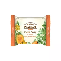 GREEN PHARMACY - mydło w kostce, marchew i olej z nasion dyni, 100g