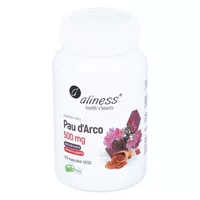 Aliness - Pau d'Arco, na infekcje wirusowe, 100 kapsułek