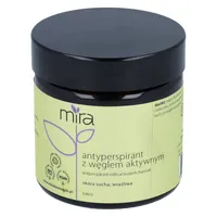 mira - naturalny antyperspirant z węglem aktywnym, 50g