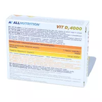 ALLNUTRITION - witamina D3 4000, 60 kapsułek