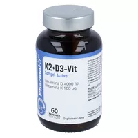 PHARMOVIT - Witamina K2+D3 Vit, softgel active, 60 kapsułek
