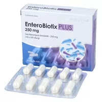 ACTIVLAB - EnteroBiotix Plus,  preparat osłonowy przy antybiotykoterapii, 20 kapsułek