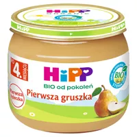 HIPP BIO - pierwsza gruszka, deser po 4. miesiącu, 80g