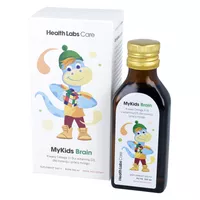 HEALTH LABS CARE - MyKids Brain na prawidłową pracę mózgu, 100 ml