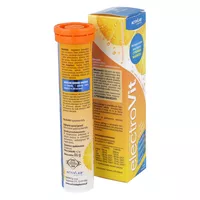 ElectroVit elektrolity, smak pomarańczowy, 20 tabletek