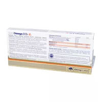 Olimp, Gold Omega 3 D3+ K2, 30 kapsułek