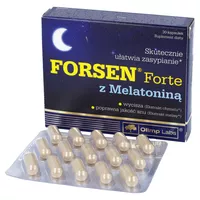 Olimp FORSEN Forte z Melatoniną - ułatwia zasypianie, 30 kapsułek