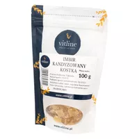 Vitline - imbir kandyzowany kostka, 100g