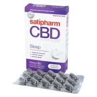 Satipharm - CBD Advanced Sleep, wsparcie w zasypianiu, 30 kapsułek