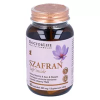 DoctorLife - Szafran Safr'inside, dobry nastrój i sen, 60 kapsułek