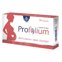 Profolium - Metylowany kwas foliowy, 30 kapsułek
