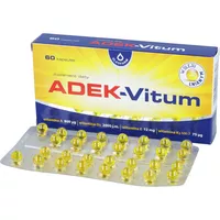 ADEK-Vitum - suplement diety na odporność i zdrowe kości, 60 kapsułek
