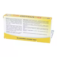 D-Vitum 400 j.m., dla niemowląt, 30 kapsułek