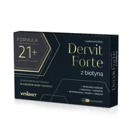 Dervit Forte z biotyną, 60 kapsułek