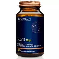 DoctorLife Mega K and D, 60 kapsułek