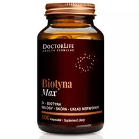 DoctorLife Biotyna Max, 100 kapsułek