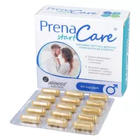 Aliness - PrenaCare Start dla mężczyzn starających się o dziecko, 60 kapsułek