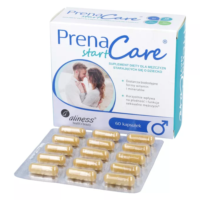 Complément Alimentaire Aliness PrenaCare® START Pour Femmes, 60 Capsules - Neuf Sous Blister