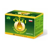 GAL - olej z nasion wiesiołka, prawidłowy przebieg cyklu miesiączkowego, 300 kapsułek