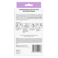 L'biotica - odmładzające płatki pod oczy ze śluzem ślimaka, 3x2 sztuki