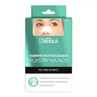 L'BIOTICA - plastry głęboko oczyszczające na nos, 3 sztuki