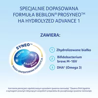 Bebilon Prosyneo HA 1 - mleko początkowe dla niemowląt od urodzenia, 400 g