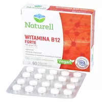 Naturell Witamina B12 Forte - tabletki do ssania, 60 sztuk