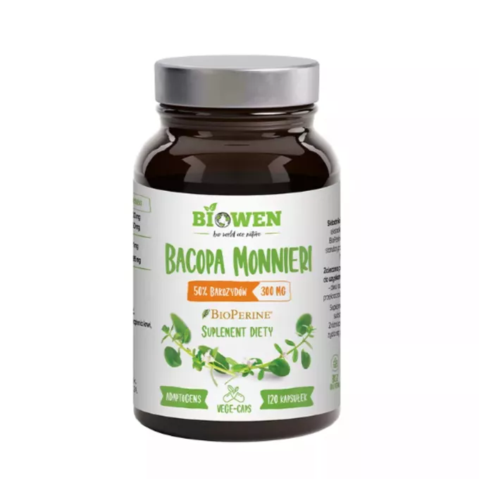 BIOWEN Bacopa Monnieri 300mg 120kaps BL