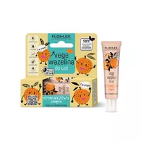 FLOSLEK vege lip care - wazelina vege do ust pomarańczowa, 10g