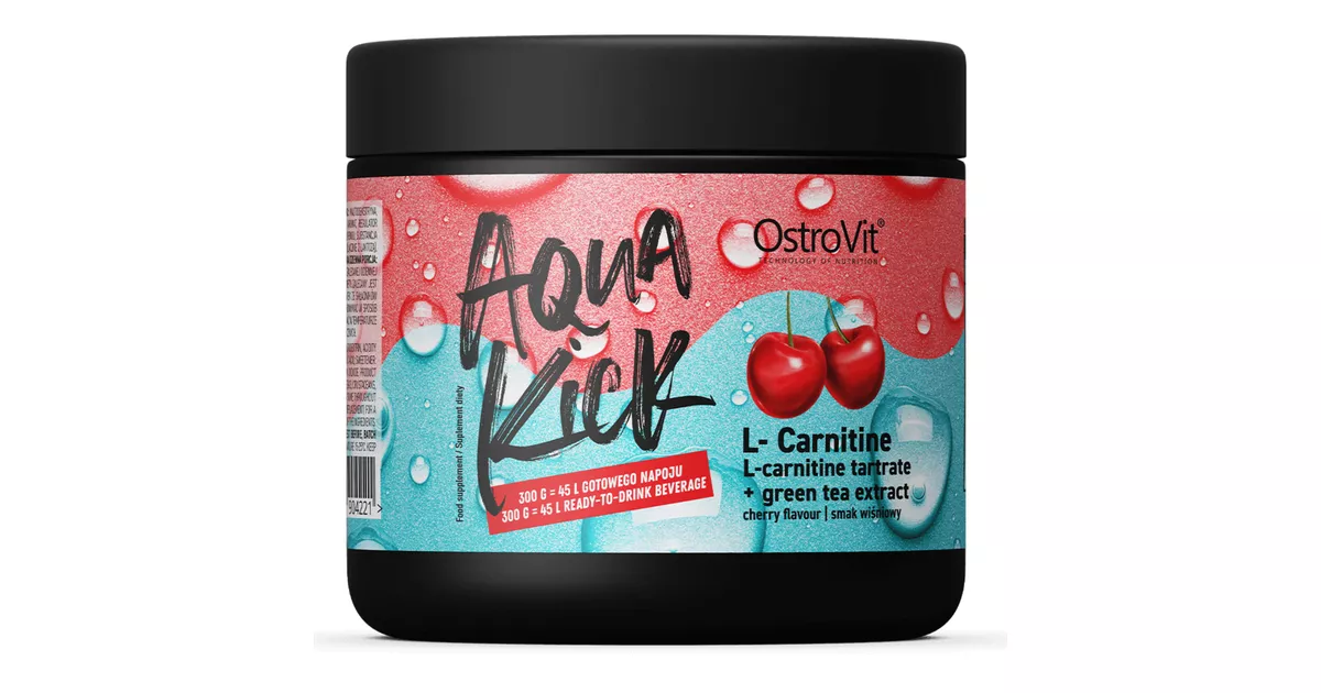ostrovit aqua kick l-carnitine OstroVit Aqua Kick L-Carnitine, 300 g - skład, cena, opinie