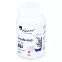 Aliness - niepokalanek 500 mg, utrzymanie dobrego samopoczucia podczas cyklu miesiączkowego, 100 kapsułek