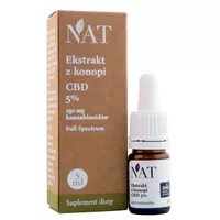 NAT Ekstr. Konopny CBD 5% 5 ml BL