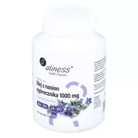 Aliness - olej z nasion ogórecznika na zdrowe stawy i drogi oddechowe, 60 kapsułek