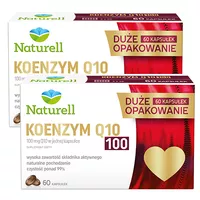 Zestaw Naturell - Koenzym Q10 100, 2 x 60 kapsułek
