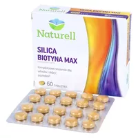 ZESTAW: 2 x Naturell Silica Biotyna Max, 60 tabletek