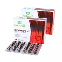 Zestaw NATURELL Koenzym Q10 + E - kapsułki, 2 x 120 sztuk