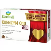 ZESTAW: 2 x Naturell Koenzym Q10 100, 60 kapsułek