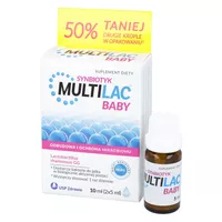 Multilac Baby - synbiotyk, krople, 2x5ml