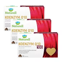 Zestaw Naturell - Koenzym Q10 100, 3 x 30 kapsułek
