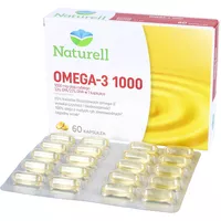 NATURELL Omega-3 1000 - kapsułki, 60 sztuk