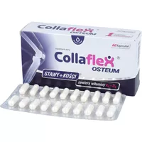 Collaflex osteum - D3 + K2, stawy i kości, kapsułki, 60 sztuk