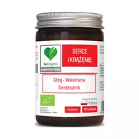 BeOrganic - Serce i krążenie BIO, wsparcie pracy serca i krążenia, 100 tabletek