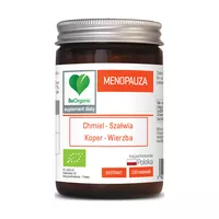 BeOrganic - Menopauza BIO, wsparcie organizmu w trakcie menopauzy, 100 tabletek
