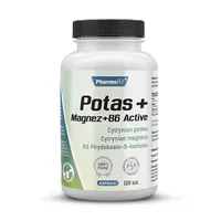 Pharmovit - Potas+Magnez+B6 Active, 120 kapsułek
